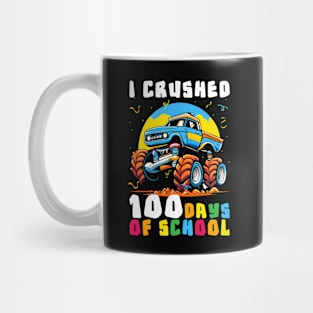 100 Days of School Monster Truck 100th Day of School Mug